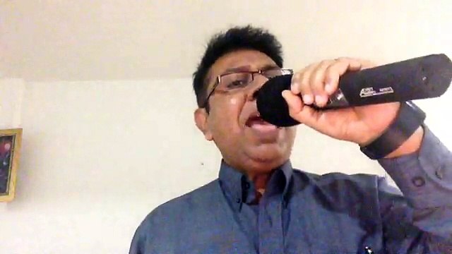 Phir woh bhooli si yaad aayee Hai... Rafi Saab's kataoke by HKB,sung by dj mehfil live