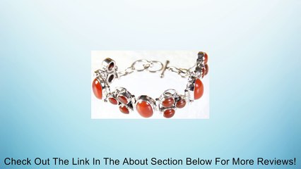 Carnelian Bracelet - Sterling Silver Review