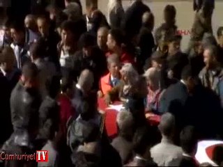 5 madenci için cenaze töreni