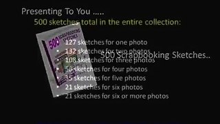 500 Scrapbooking Sketches For Your Creative Scrapbooking Layout