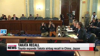 Toyota expands Takata airbag recall in China, Japan