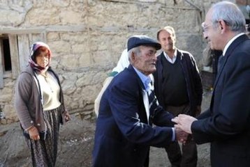 Kılıçdaroğlu'ndan Türkiye'yi Ağlatan Recep Dedeye Ziyaret