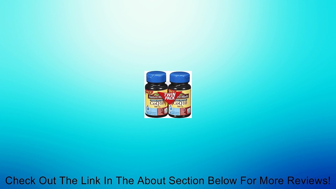 Nature Made CoQ10 Liquid Softgels, 80 Count Review