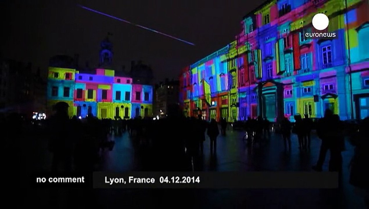Fête des Lumières festival lights up French city of Lyon