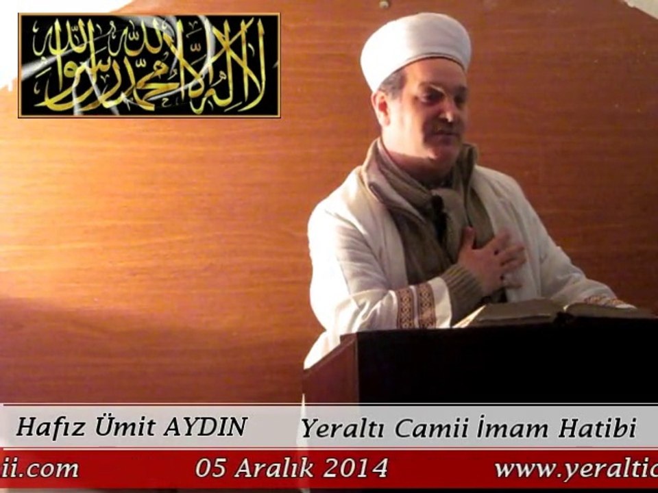 Hafız Ümit AYDIN / Yeraltı Camii İmam Hatibi - Cuma Vaaz'ı