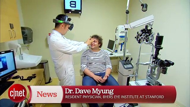 iPhone is using for eye care - Cnet Video Dailymotion