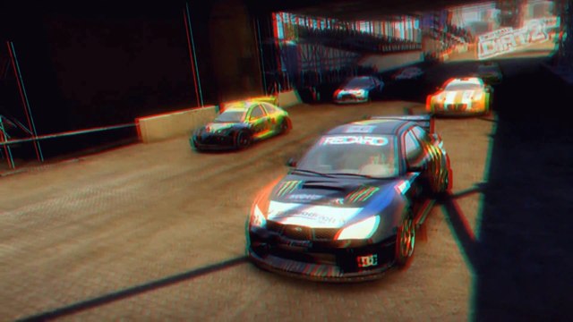 DIRT 2 3D ANAGLYPH DRIVING EXPERIENCE (3D glasses needed!)