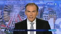 SALLAUMINES - Reportage cartographie du sous-sol - Journal France 3 Nord Pas-de-Calais du 04 décembre 2014