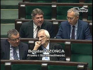 Poseł Bogdan Rzońca - Wystąpienie z dnia 04 grudnia 2014 roku.