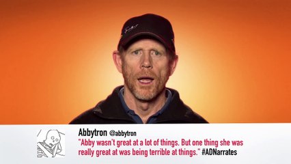 Arrested Development - #ADNarrates - Ron Howard Narrates Abby's Tweet
