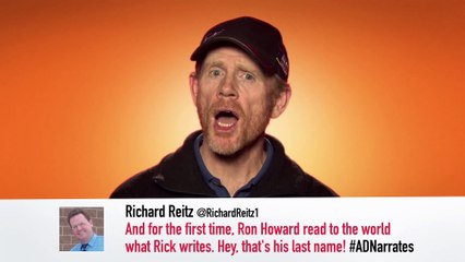 Arrested Development - #ADNarrates - Ron Howard Narrates Richard's Tweet