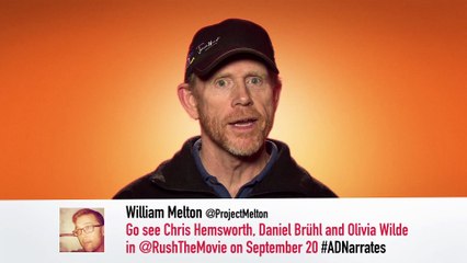 Arrested Development - #ADNarrates - Ron Howard Narrates William's Tweet