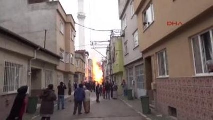 Bursa'da Doğalgaz Borusu Patladı 5