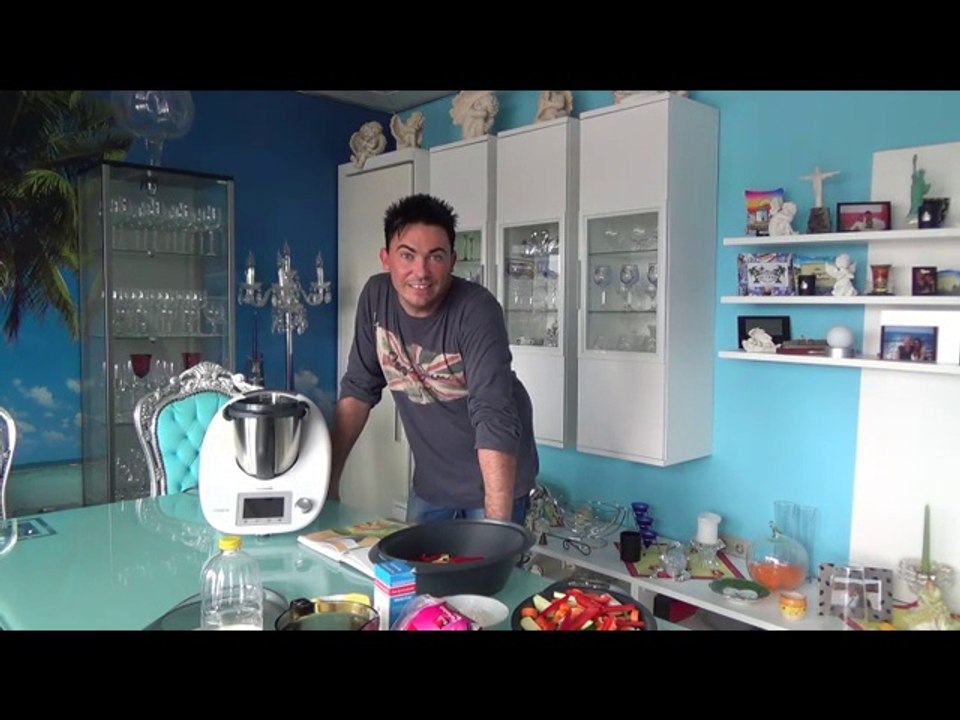 TM5 Thermomix Gemüseplatte mit heller Sauce im TM5