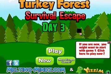 Turkey Forest Survival Escape Day 3 Walkthrough