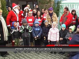 Primii spiridusi ai lui Mos Craciun