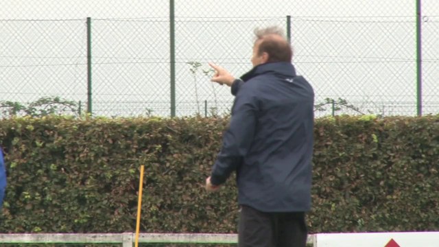 Avant HAC - Boulogne/Mer en Coupe de France, interview d'Erick Mombaerts