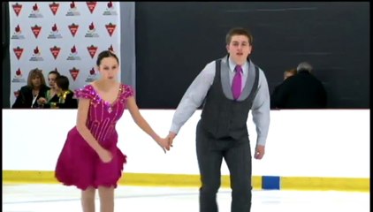 Shmon / Hopkins - Pre-Novice Free Dance (REPLAY)