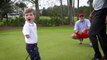Un jeune golfeur de 3 ans handicapé rencontre son hero Tiger Woods! Magique...