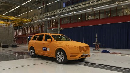Nouveau Volvo XC90 en crash-test