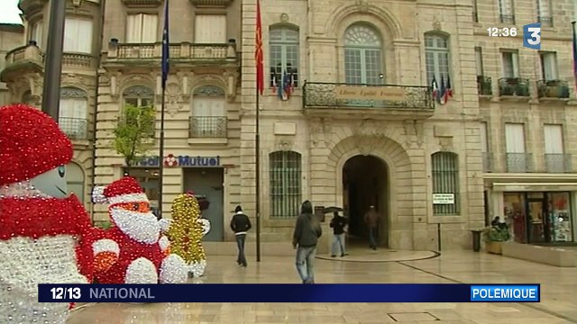 Béziers : la crèche de Noël dans la mairie fait polémique
