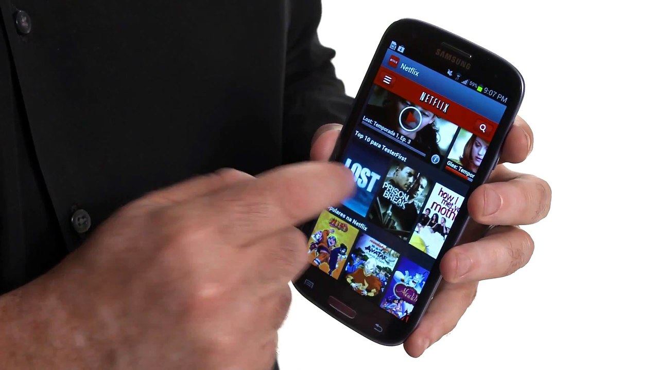 Nova Experiência Netflix no Android