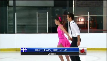 Hart-Lewis / Richmond - Pre-Novice Free Dance (REPLAY)