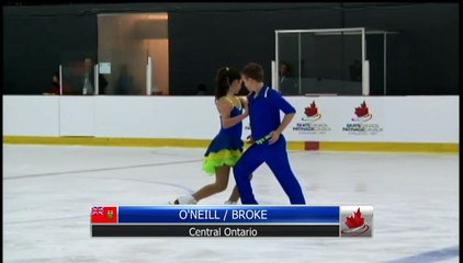 O Neil / Broker - Pre-Novice Free Dance (REPLAY)