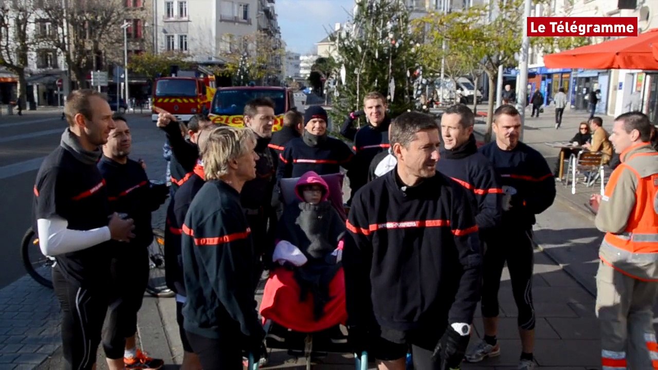 Téléthon. Les pompiers lorientais courent pour la bonne cause
