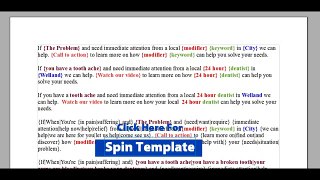 How to Spin Description Content for Social Monkee or SocialAdr
