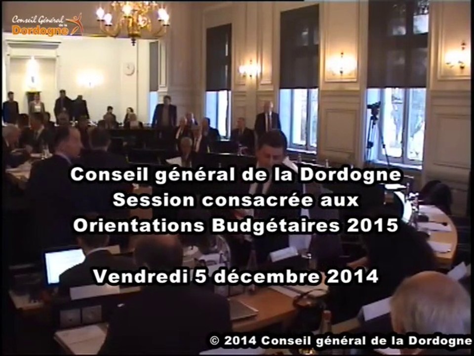Orientations Budgétaires 2015
