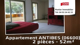 A louer - appartement - ANTIBES (06600) - 2 pièces - 52m²