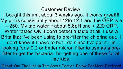 2 Stage Water Filter Pitcher - 3.5 Liter, White Review