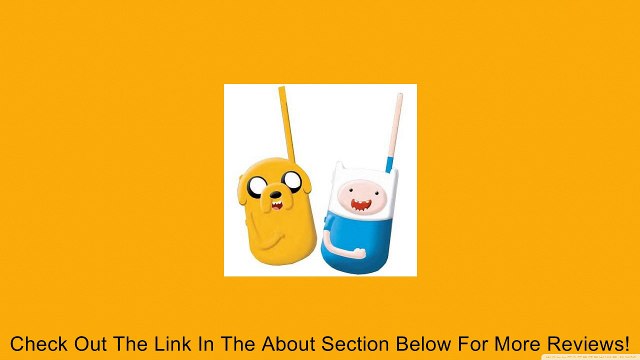 Adventure Time with Finn and Jake Walkie Talkies Review
