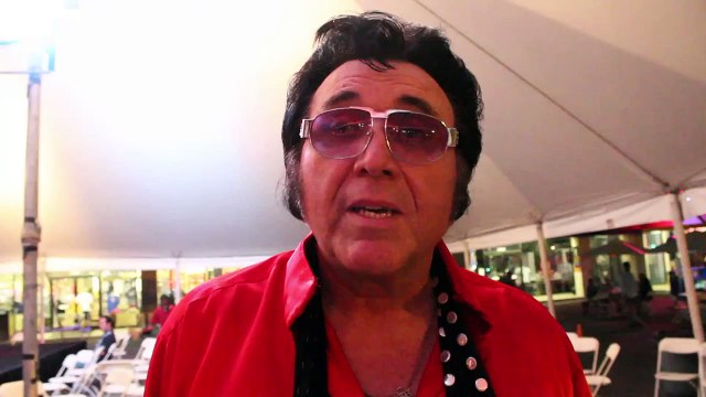Chris Baratta cuts an ad for Elvis Week 2013 video
