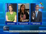 Rafael Correa da la bienvenida a los mandatarios miembros de UNASUR