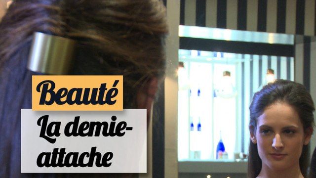 La demie-queue tendance et facile - Tuto coiffure
