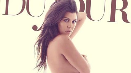 Kourtney Kardashian Goes Nude in Pregnant Photoshoot, Twitter Reacts