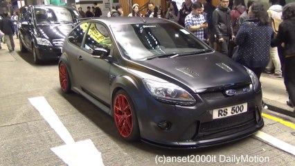 Hong Kong Car Spotting. Ford Focus RS with Matching Licence Plate. Seen in Mong Kok