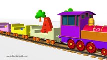 ABCD Alphabet Train song - 3D Animation Alphabet ABC Train Songs for children.mp4