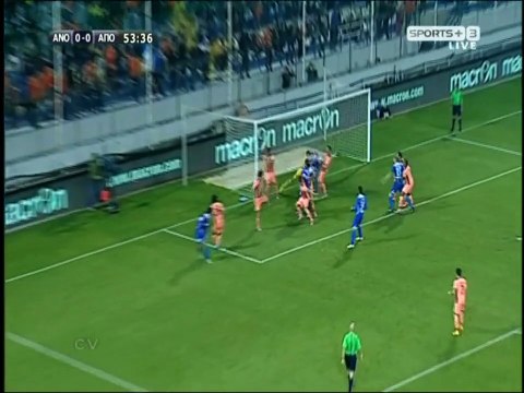 Ανόρθωση-ΑΠΟΕΛ Ευκαιρία Μακρή 54'