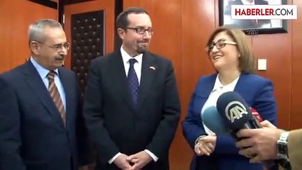 ABD'nin Ankara Büyükelçisi Bass, Fatma Şahin'i Ziyaret Etti