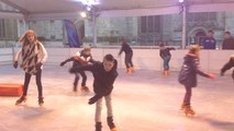 Inauguration de la patinoire du centre