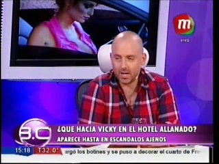 ¿Qué hacía Vicky Xipolitakis en el hotel allanado?