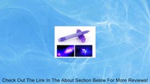 2 in 1 Invisible Ink Pen UV Black Light Combo (Purple) Review