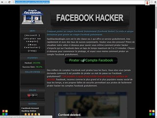 Pirater Mot de passe,Adresse electronique FACEBOOK