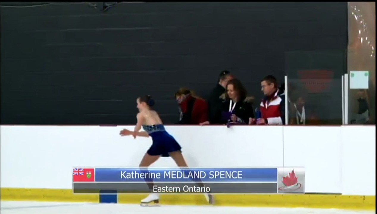 Katherine Medland Spence - Pre-Novice Women Short Program (REPLAY)