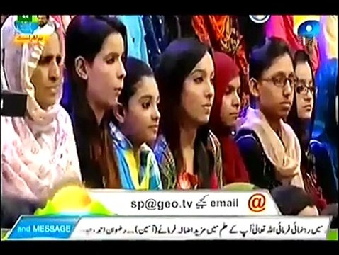 Dr Amir Liaquat after Junaid Jamshed telephoned him - explained his position on His Comments