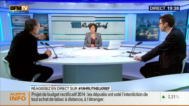 Nicolas Bouzou et Bernard Maris: Le face à face de Ruth Elkrief – 05/12
