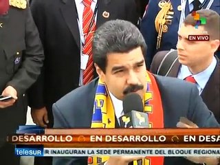 teleSUR es hija del proceso que vio nacer a UNASUR: Nicolás Maduro